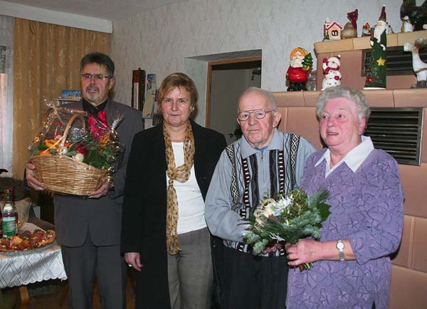 Herzlichen Glckwunsch Erika und Horst Frbe aus Walschleben zu 60 Ehejahren am 24. Dezember 2012