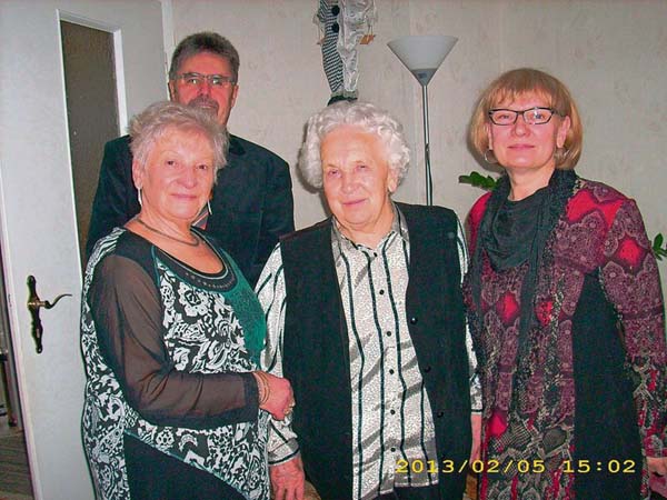 Herta Popien aus Walschleben wurde 90 Jahre