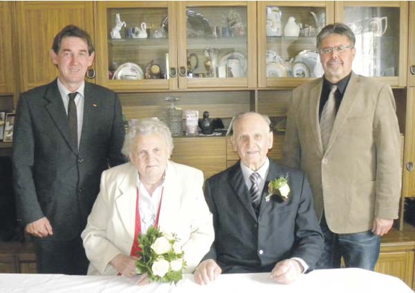 In Walschleben feierten Ursula und Herbert Peter 60 Jahre Eheglck